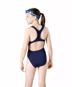Maru Solid Pacer Open Back Junior (navy)