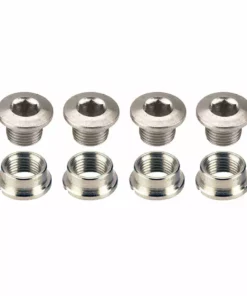 NECO Brands Chainring Nut/Bolt Set (x4) For HUPcc Cranks