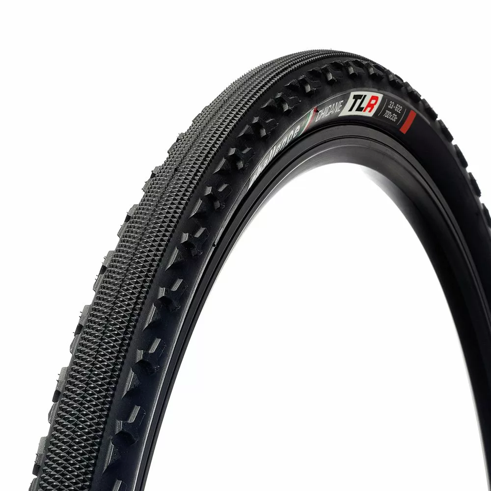 Brands Challenge Chicane TLR Cyclocross Tyre 700c X 33c (Black) 1 Brands Challenge Chicane TLR Cyclocross Tyre 700c X 33c (Black)