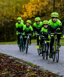 HUPcc TEAM HUP Kids Winter Long Sleeved Cycling Jersey