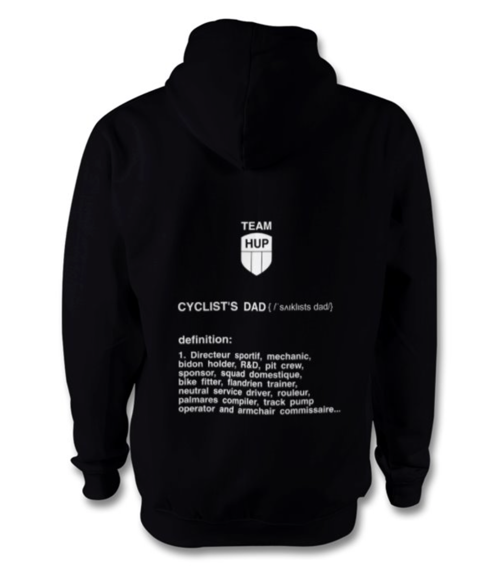 HUPcc Team HUP Adults Hoodie For Cyclists Dads Track 1 HUPcc Team HUP Adults Hoodie For Cyclists Dads Track