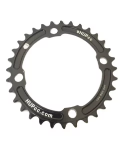HUPcc HUP 30T/32T/34T/36T/38T/40T/42T 104bcd Narrow-Wide Chainrings: Kids Road Race/Cyclocross/MTB Race Bikes
