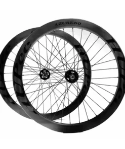 HUPcc HUP AZURE50 700c Aero Track Wheelset (50mm Deep Clinchers)