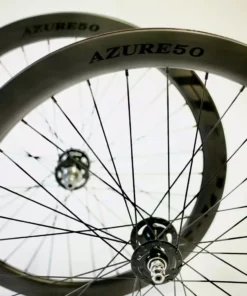 HUPcc HUP AZURE50 700c Aero Track Wheelset (50mm Deep Clinchers)