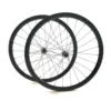 HUPcc CX HUP TD35 'Black Label' 700c Disc Aero Wheelset (35mm Deep BC Legal Tubs)