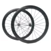 HUPcc HUP TD50 'Black Label' 700c Disc Aero Tubular Wheelset (50mm Deep CX Legal Tubs)