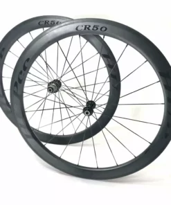 HUPcc HUP CR50 'Black Label' 700c Aero Wheelset (50mm Deep CX Legal Rim Brake Clinchers)