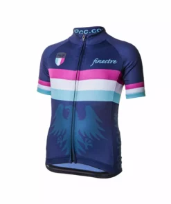 HUPcc Road HUP Finestre Kids Short Sleeved Cycling Jersey