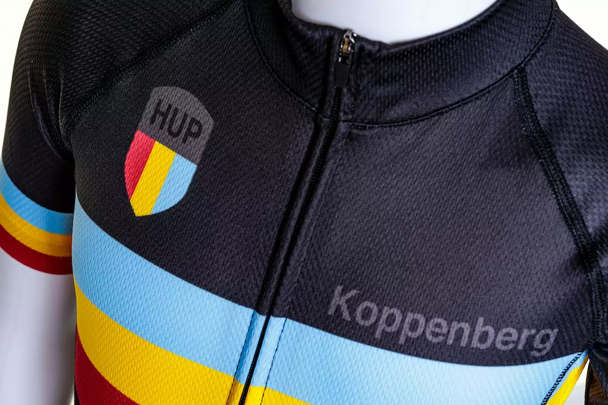 HUPcc HUP Koppenberg Kids Short Sleeved Cycling Jersey Triathlon 3 HUPcc HUP Koppenberg Kids Short Sleeved Cycling Jersey Triathlon