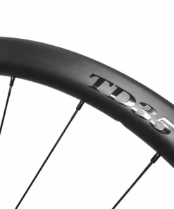 HUPcc CX HUP TD35 'Black Label' 700c Disc Aero Wheelset (35mm Deep BC Legal Tubs)