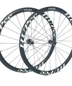HUPcc HUP TD35 700c Disc Aero Tubular Wheelset (35mm Deep BC Legal Tubs) CX