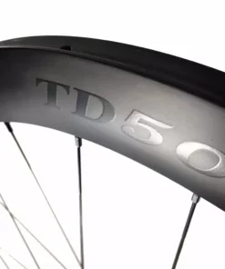 HUPcc HUP TD50 'Black Label' 700c Disc Aero Tubular Wheelset (50mm Deep CX Legal Tubs)