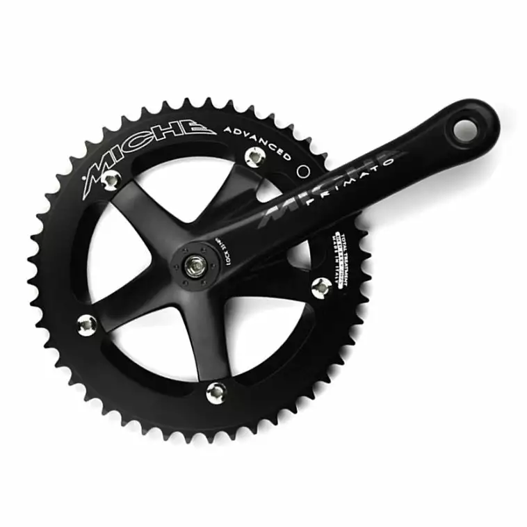 Miche Primato Advanced Track Cranks: 144bcd 5-bolt, Narrow Q-Factor 1 Miche Primato Advanced Track Cranks: 144bcd 5-bolt, Narrow Q-Factor