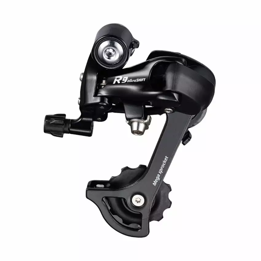 Microshift R9 Road Rear Derailleur: 2x9/10 Speed (RD-R43M) 1 Microshift R9 Road Rear Derailleur: 2x9/10 Speed (RD-R43M)