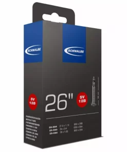 Schwalbe SV12B Road Inner Tubes For 28c 650b Road Tyres (Pair)