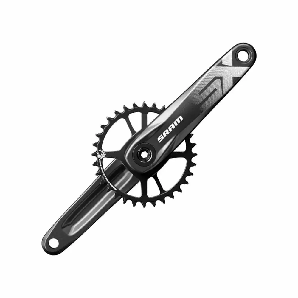 SRAM SX Eagle 1x Crankset: Short (from 155mm Long) MTB Cranksets 1 SRAM SX Eagle 1x Crankset: Short (from 155mm Long) MTB Cranksets