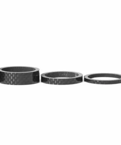 Kids Racing Ltd Stem Spacer Set: Carbon Fiber 1 1/8" 2.5/5/10mm Brands