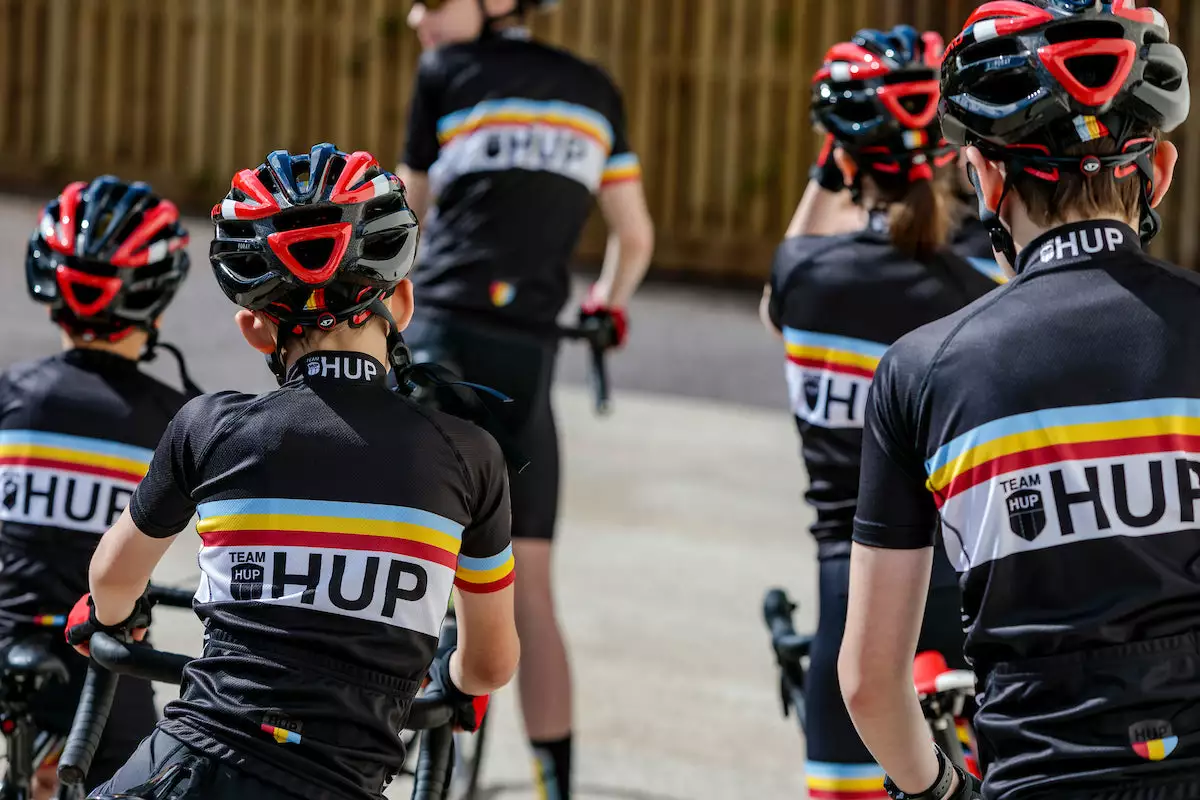 HUPcc TEAM HUP Kids Short Sleeved Cycling Jersey - Lightweight & Breathable 5 HUPcc TEAM HUP Kids Short Sleeved Cycling Jersey Brands
